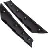 MINI R55 A-pillar Outer Cover Strip BLACK GLOSS Left + Right 2 Pcs. SET