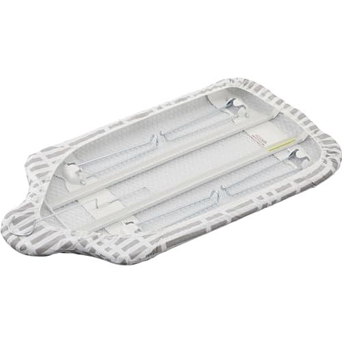 Yamazaki (Yamazaki) Scandinavian-style Lightweight Ironing Board, Checkered Gray, Approximately W69 X D37 X H20cm, Steel Mesh Construction, with Hange