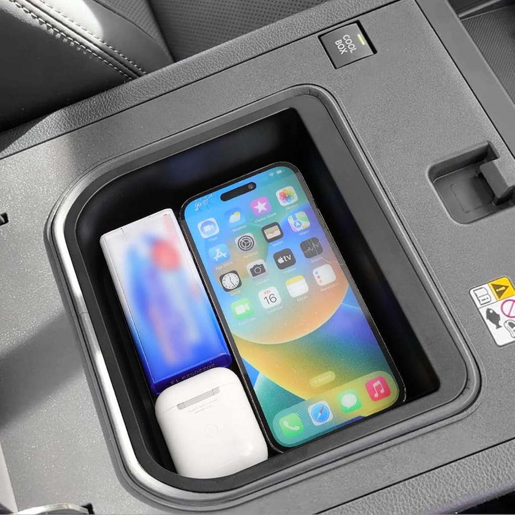 Smabee Center Console Cool Box Organizer For Toyota Land Cruiser Prado 250/ Lexus GX 550 2024 2025 2026 Armrest Storage Box ABS Ert Tray Accessories