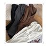 Korean Style V-Neck Button Knitwear for Women - Autumn/Winter Long-Sleeve Slimming Top