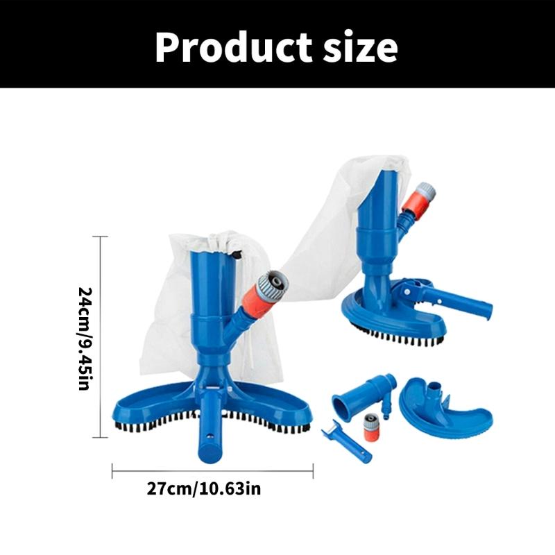 Ergonomic Pool Cleaning Tool Professional Pool Vacuum Cleaning Brush Tool for Easy Use By Homeowners, Pool Technicians