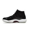 Air Jordan 11 Retro 72-10 Men Sneakers Black Black-Varsity-Red 378037-002