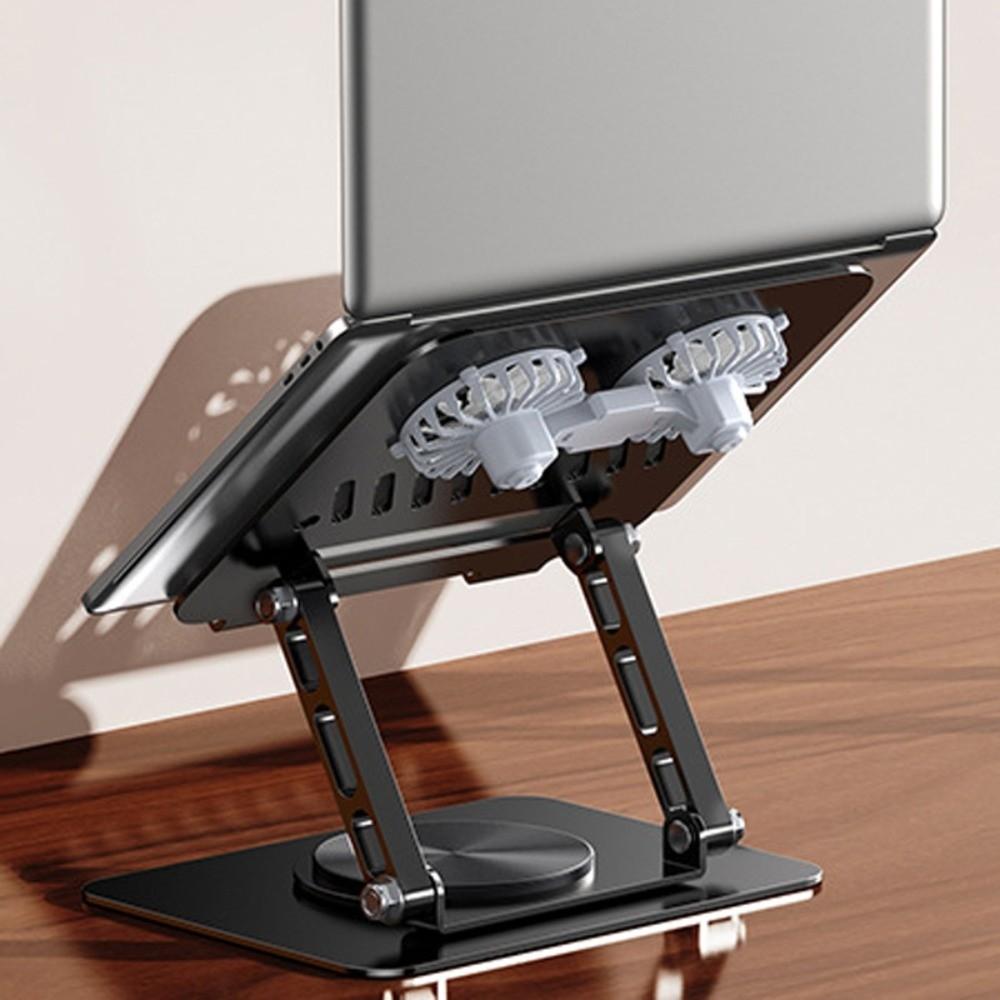 360 ° Rotatable Notebook Cooler Base Stand Foldable Tablet Radiator Bracket  Office/Home Use