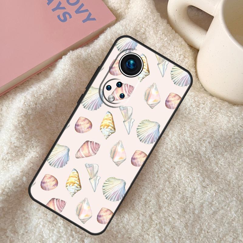 Seashell Shell Sea Art Case For Honor X9a X8a X8b X9b X9c X8 X9 50 70 90 Lite Honor 200 Pro Magic 7 5 6 Lite Coque