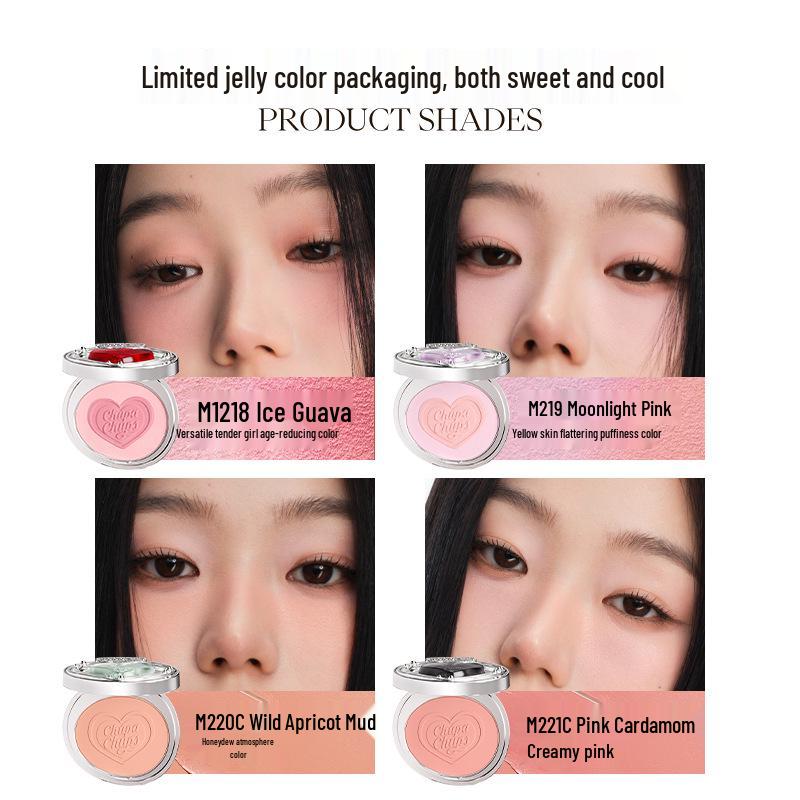 Oyster Heart Joocyee Yeast Honey Powder Blush & Matte Nude Pink Highlighter Cream