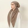 2025 Ethnic Style Elastic Headband: Versatile Two-Tail Malaysian Headscarf for Women