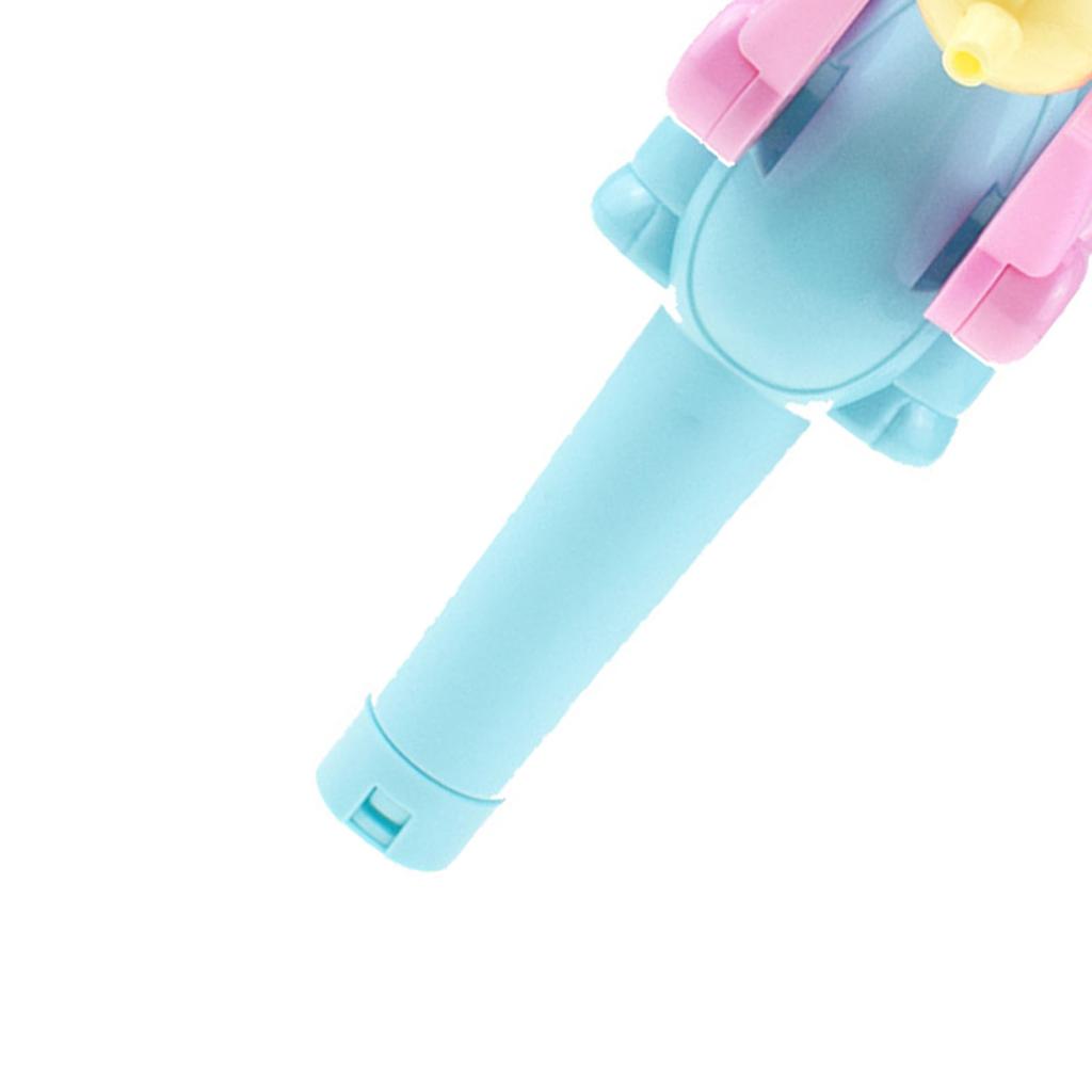 21cm Lollipop Oppbevaringsetui Søt Dyreformet Morsom Lollipop Robot Holder for Gutter Jenter Blå