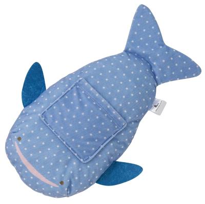 Nippon Seal Nyantomo Nekojita Plush Toy, Whale Shark, Blue, Cat Toy, Grooming Tool, Etiquette Brush, Plush Toy, Direct from Manufacturer, N70J