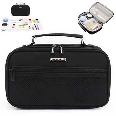 Sewing Sewing Elementary School Girls Sewing Sewing Easy To Carry Set, Set, Student, Boys, Box, Set, (Net-Black)