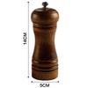5 Inch Wooden Classical Salt Mills Handheld Salt Pepper Grinder Spice Seasoning Mills Grinders