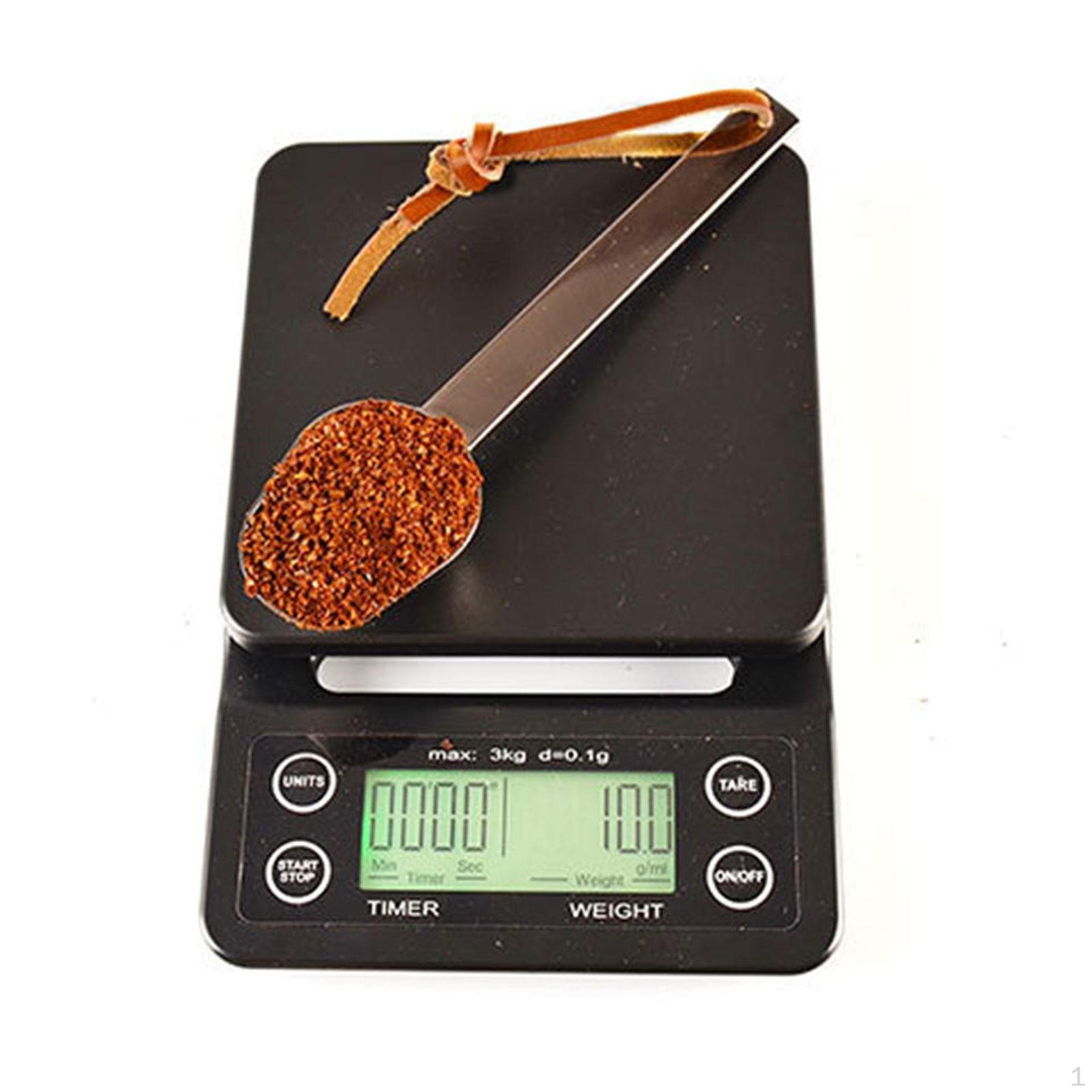

Coffee Set with Long Handle for Beans, Ground Coffee, and Baking чорний