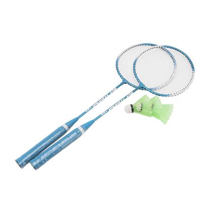 Badmintonová raketa pro 2 hráče Super lehká Menší Odolnost vůči vzduchu Pevná Střední Šperky na pruty Modrá Badminton
