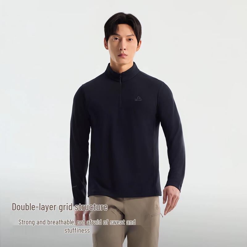 Pelliot Men's Outdoor Quick-Dry Long Sleeve T-Shirt