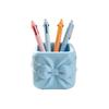 Ornament Bowknot Pen Holder Desktop Organizer Bowknot Pen Container  Office Desktop