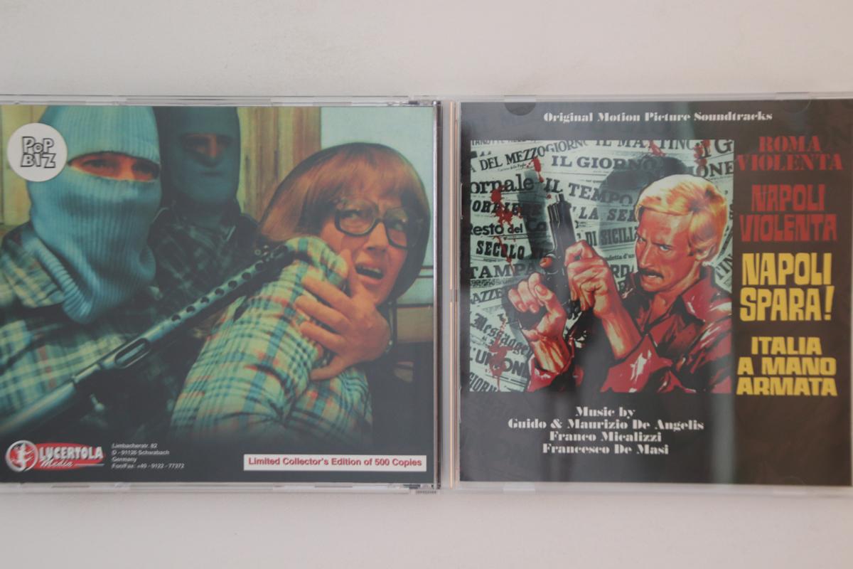 

CD OST - Roma Violenta / Napoli Violenta / N LMCD007 LUCERTOLA MEDIA 1996 Использованы неяпонские саундтреки и мюзиклы