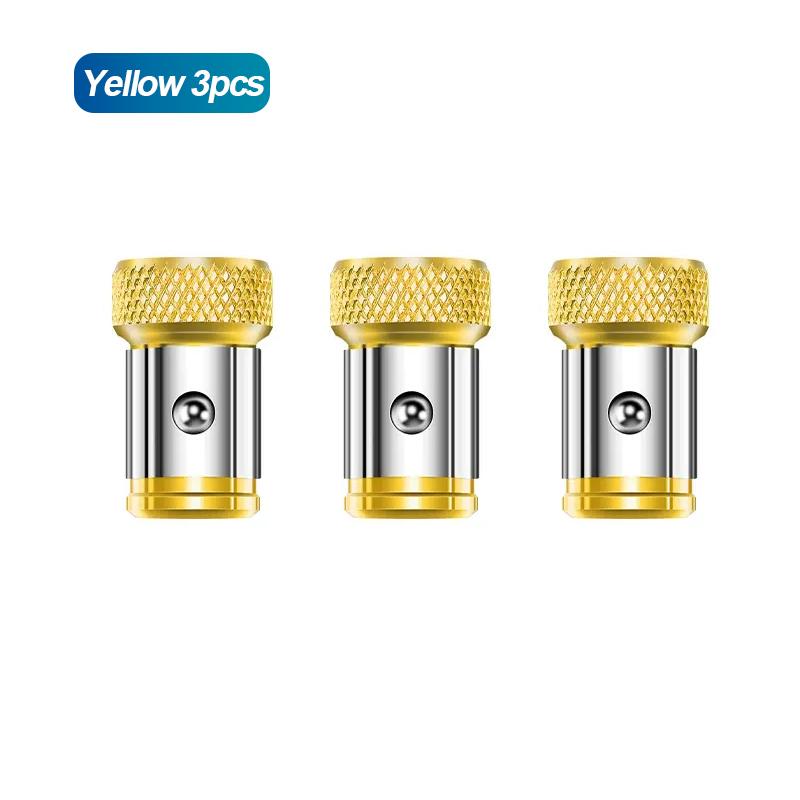 Magnetic Screw Ring Metal Bit Strong Magnetizer Ring Screw Magnetic Holders for 1/4 Inch/ 6.35 mm Screwdriver Powerful Bits
