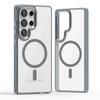 Luxury Acrylic Clear For MagSafe Wireless Charge Case For Samsung Galaxy S25 S24 Ultra FE A56 A36 A16 A15 A35 A55 Magnetic Cover