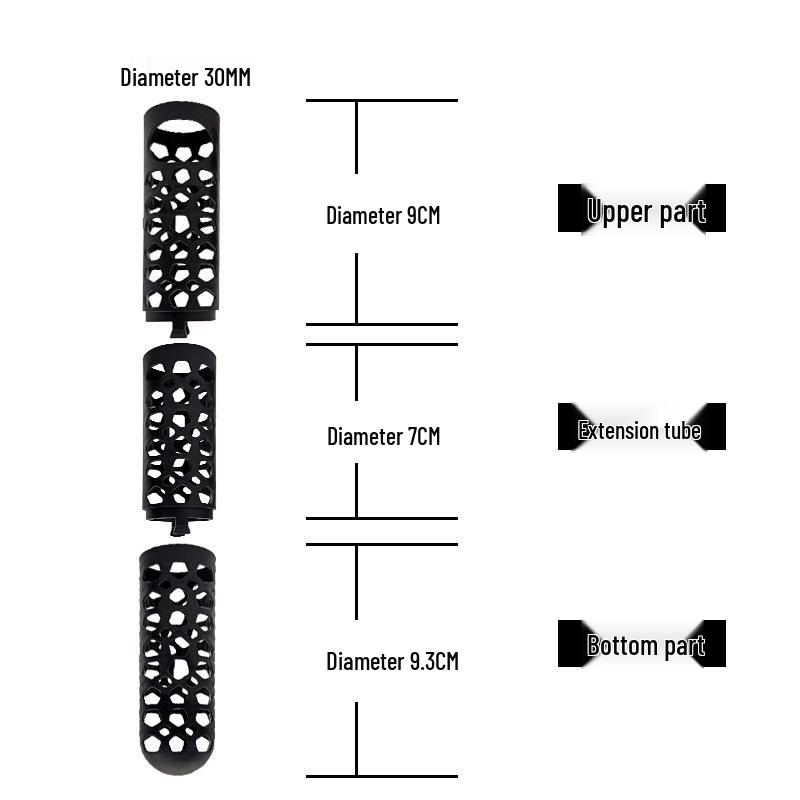 Shockproof Anti-Scald Protective Sleeve for Aquarium/Turtle/Plant Tank Heater Rod
