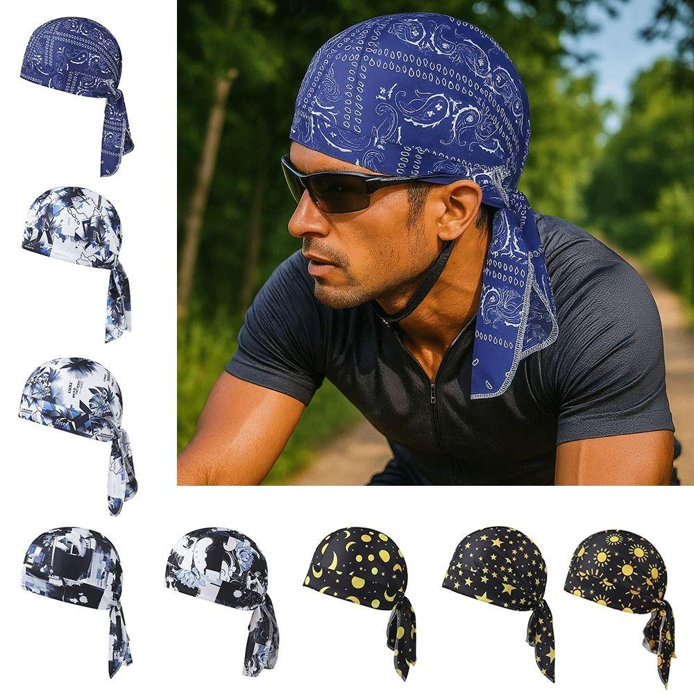 Leichte Bandana-Mütze Schnelltrocknende Radkappe Multifunktionale Sonnenschutzkappe Laufen