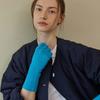 atempo WOOL KNIT GLOVES_pure blue