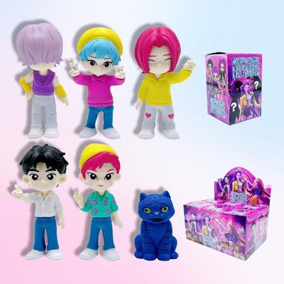 Q Version K-Pop Demon Hunters Figur Huntrix Figuren Demon Hunters Figur Spielzeug Derpys Tiger Rumi Italienisches Brainrot Ornament