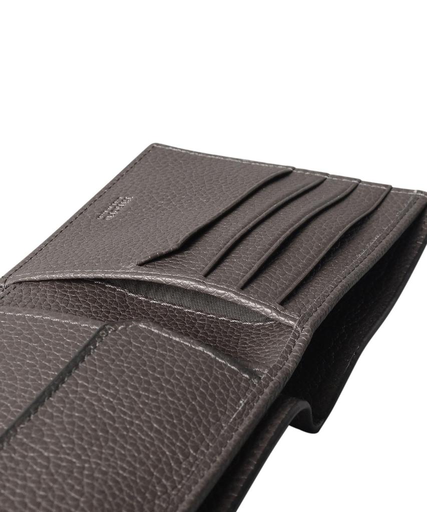 Wallet Bifold Wallet Leather Compact Wallet Genuine Leather P2565411 Eclipse [Hirov] [Galante] Women's (213) 00(ONESIZE)