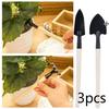 3 Piece Suit Small Harrow Spade Shovel Portable Mini Garden Tools for Planting Children Hand Tools
