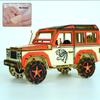 Kinder Holz 3D Puzzle Auto Modell Ornamente DIY Kinder pädagogische handgemachte Spielzeug
