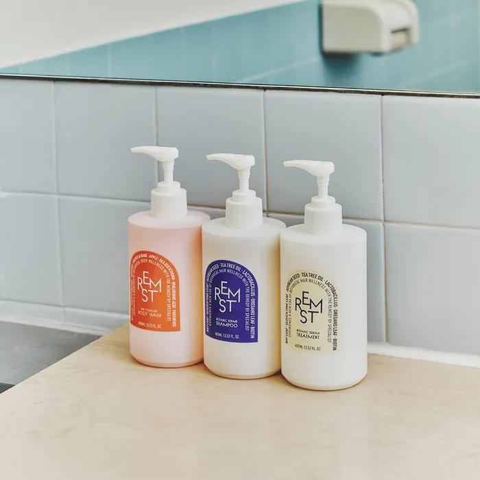 [Double Composition] Remst Shampoo & Treatment & Body Wash Set 400ml