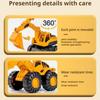 Toy Cars Including Backhoes, Dump Trucks, Excavators, Bulldozers Boy Loaders, Toys Truck Outdoo V3F3