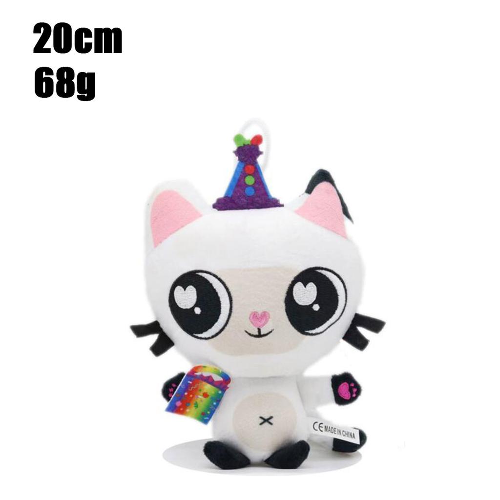 2025 New Style Gabby Dollhouse Plush Toy Mercat Cartoon Stuffed Animals Mermaid Cat Plushie Doll Kids Birthday Christams Gifts