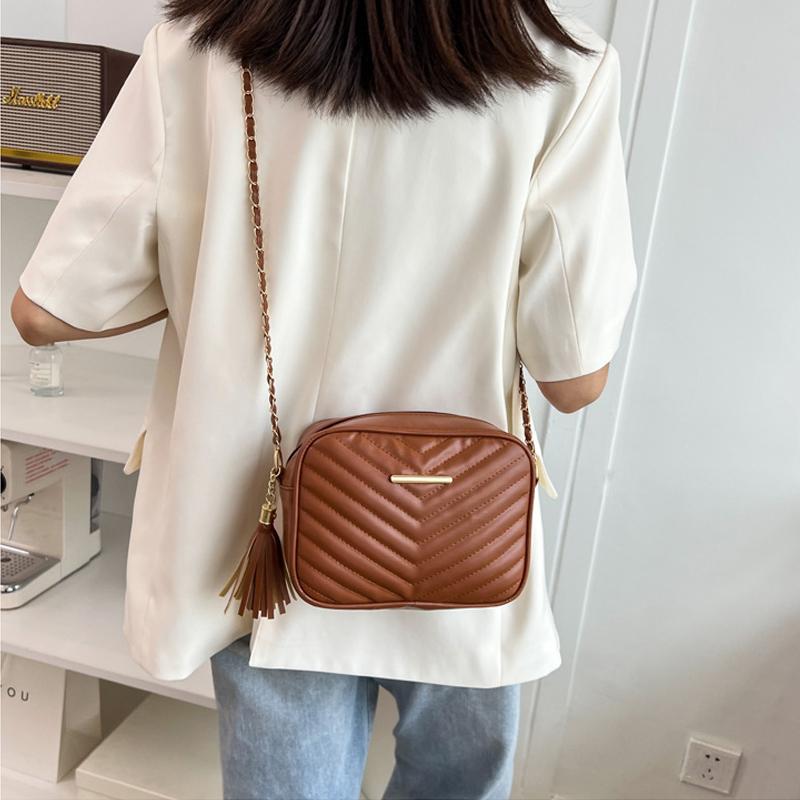 Женские женские сумки на ремне из искусственной кожи — фото 4