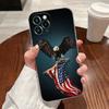 American USA Flag Five-pointed Star Case For Apple iPhone 17 16 15 14 13 12 11 Pro Max 16 Plus 16E 17Air 17Pro Phone Cover Funda