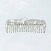 Daily Life Hairdressing Tail Cellulose Marble Pattern Hair Combs Wide Teeth Tortoise Shell Colorful Acetate Hair Combs for Women