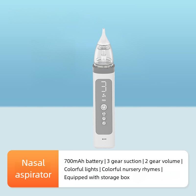 Split Type Electric Baby Nasal Aspirator Large Flow Baby Nasal Suction Device USB Rechargeable Nasal Congestion Nose Sucker