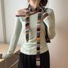 Painter Xiao Xi Tiao Series: Women's Thin Narrow Scarf for Autumn Fashion - Unique, Stylish, and Perfect for Personalized Outfits.