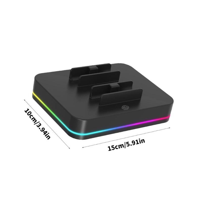 Multi Handle Charging Station for NS2 Gamepad Simultaneous 4 Controller Charging AL Chip Technology