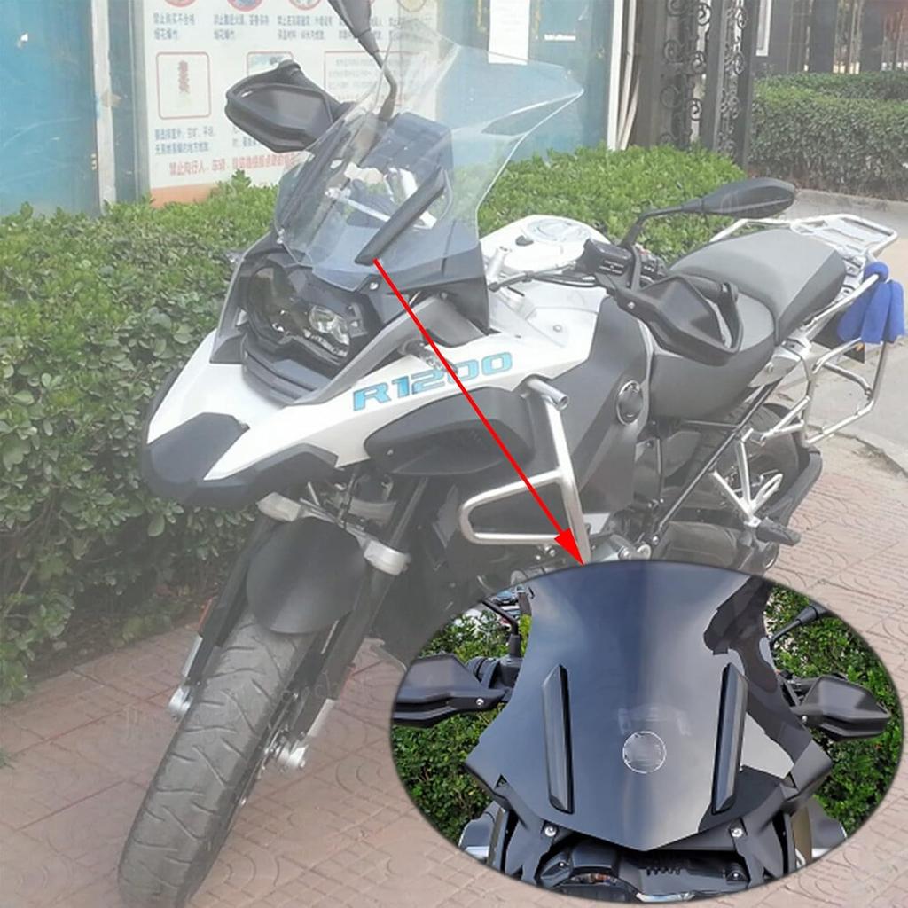 Motorcycle Windshield Reinforcement Bracket Windscreen Wind Deflectors Bracket Holder Support for BMW R1200GS LC 2013-2018 R 1200 GS Adventure