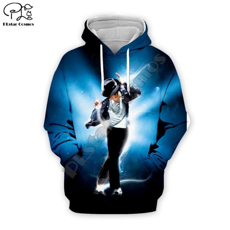 PLstar Cosmos Michael Jackson 3D Printed Hoodie/Sweatshirt/Jacket/Mens Womens hip hop apparel Fan costume