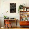 Vintage Tin Sign Farmhouse Wall Art Apple Kitchen Decor Metal Poster