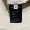 BALENCIAGA Back Logo Hoodie Gray Men's Size XS Model 600583