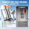 Gravity-fed Water Filter System, 2.25G 304 Stainless-Steel Countertop Water Filtration System, Reduces Lead and up to 99% of Chlorine, with 2 Ceramic