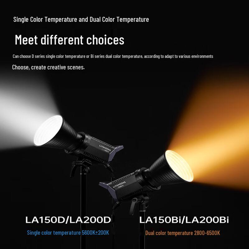 Godox LA150BI Bi-color LED Video Light Kit