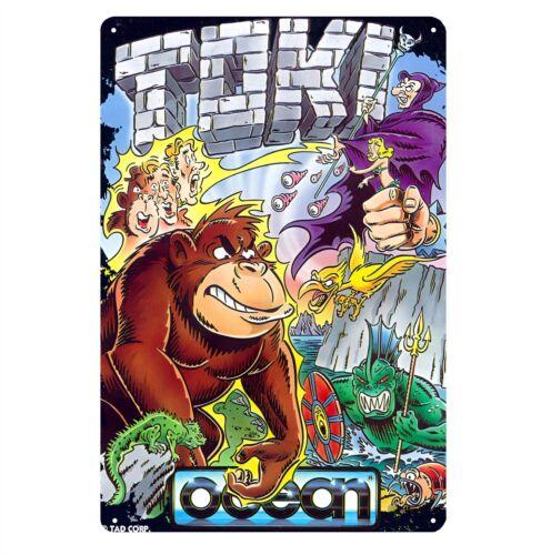 

Toki Ocean Ретро Аркадная Видеоигра Металлическая Плакат Жестяная Вывеска 2030см aluminum 20x30cm
