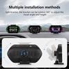 Multi-function HD Instrument F12 HUD OBD2 GPS Car Head Up Display Windshield Car Speedometer Security Alarm