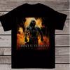 Nuova Maglietta Nera in Cotone Taglia Unica Regalo per Fan della Band Disturbed