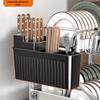 2-Tier Stainless Steel Countertop Dish Drying Rack