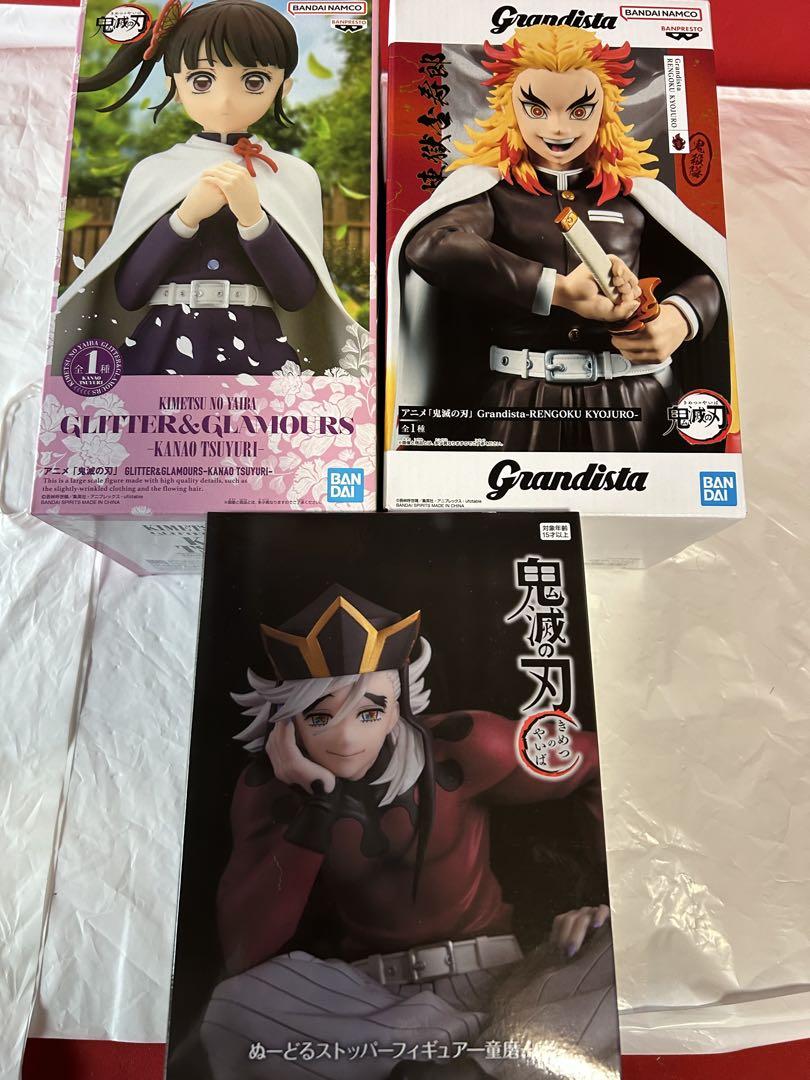 

[USED] Demon Slayer: Kimetsu no Yaiba Round One Exclusive Douma Noodle Stopper Rengoku Kanao Figure