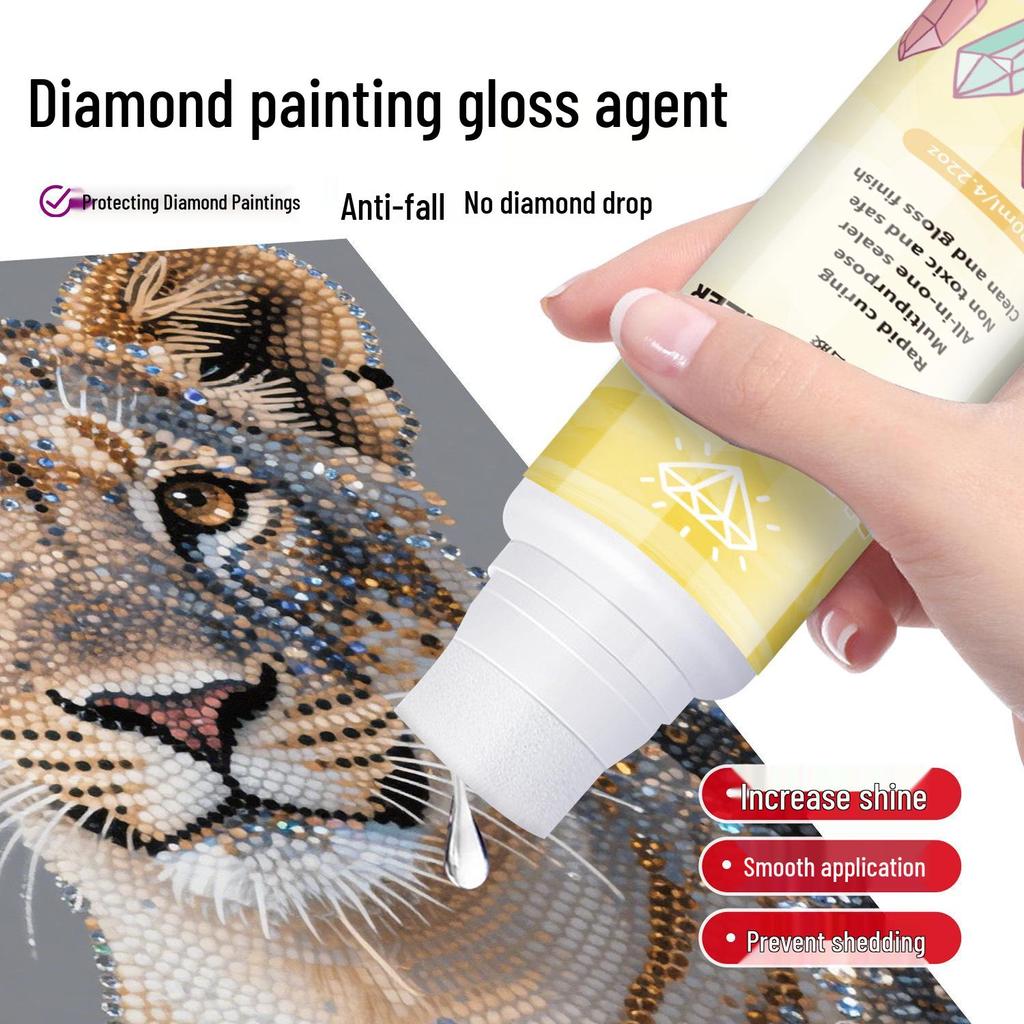 Diamond Painting & Jigsaw Puzzle Gloss Sealant - 120ml