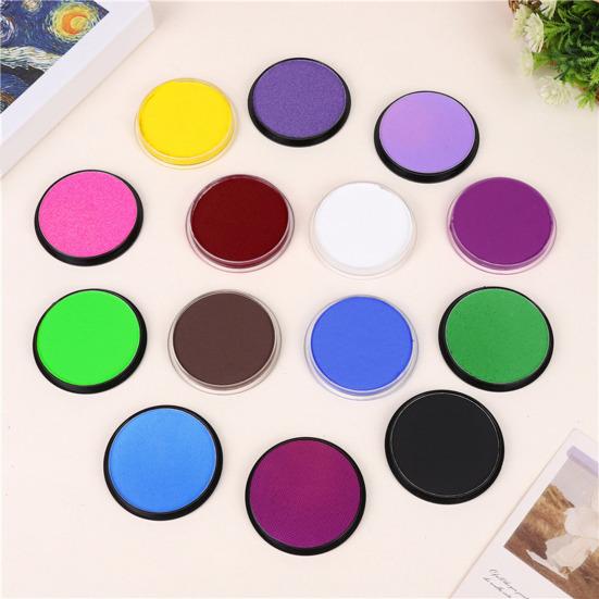Full Coverage Face Paint Water Soluble Body Pigment, Highly Pigmented Watercolor Paint, Box for Halloween Christmas Cosplay Costume Party, Stage